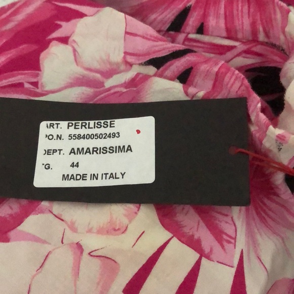 Cotton floral print joggers from Amarissima- Italy - Picture 6 of 6